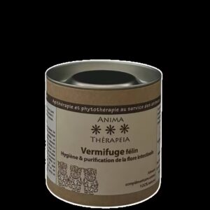 Hygiène & Vermifuge pour chats 100% Naturel - 60 gélules.